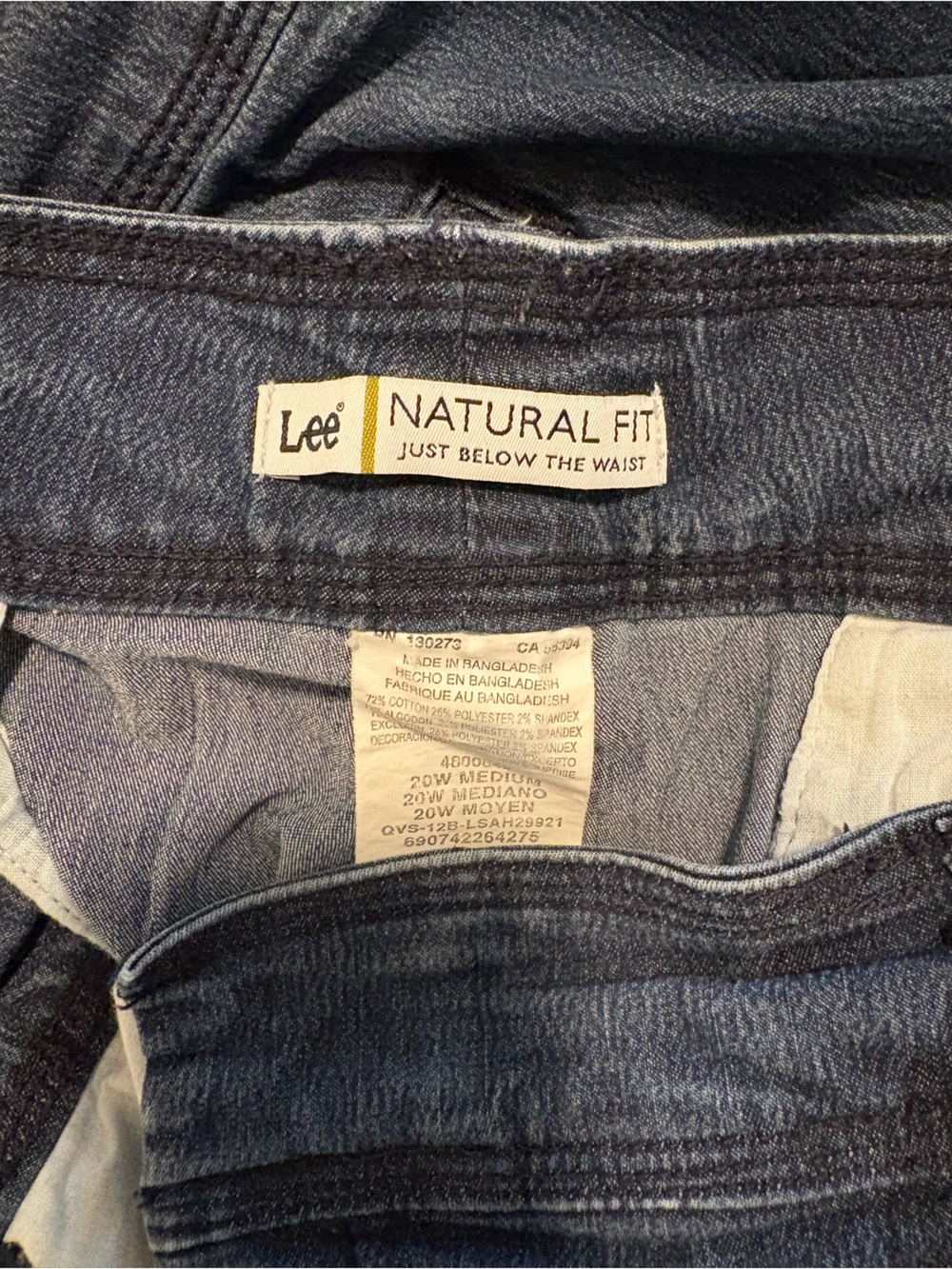 Lee Natural Fit Capris
